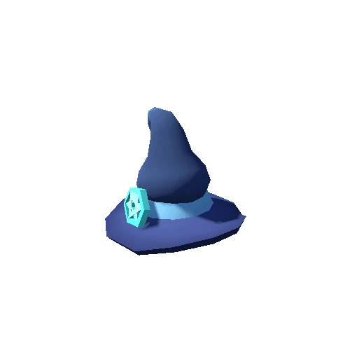Wizard Hat 01 Blue